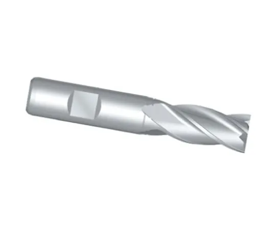 64-0432-02　Dormer 69 mm HSCo End Mill, 19mm Cut Length, 8mm Cut Diameter, 4 Flutes　C2478.0