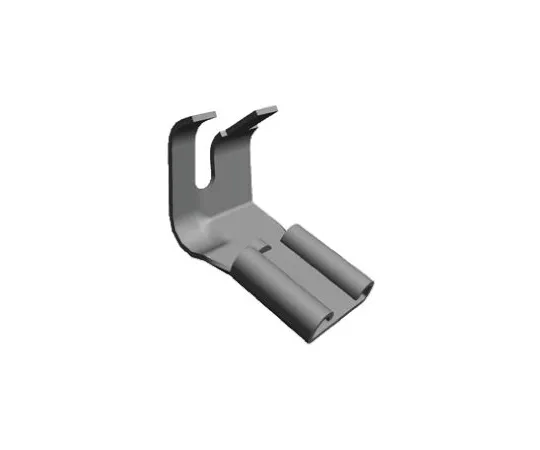 64-0394-52　TE Connectivity FASTON .250 Series Uninsulated Crimp Flag Terminal, 3mm² to 6mm², 12AWG to 10AWG, Tin Plated　60583-2