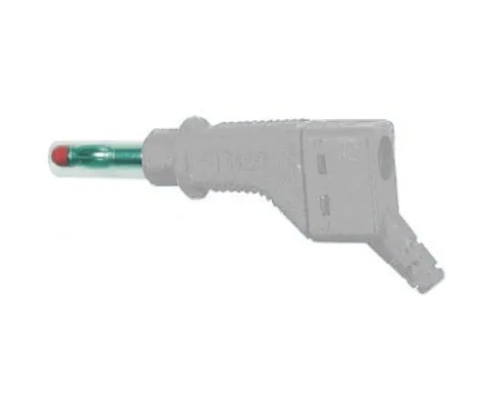 64-0423-80　4mm Stackable retracatble plug grey　66.9328-28