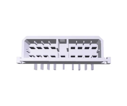 64-0375-81　TE Connectivity Multi-Interlock Series 17 Way 2 Row Right Angle PCB Socket, Through Hole, Solder Termination　171366-1