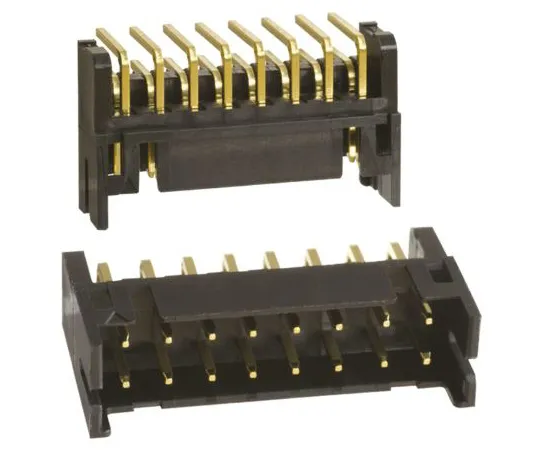 64-0640-90　Hirose DF11, 16 Way, 2 Row, Right Angle PCB Header　DF11-16DP-2DS(52)