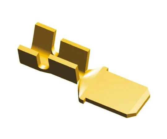 64-0492-08　TE Connectivity FASTON .250 Series Crimp Tab Terminal, 0.8mm² to 2mm², 18AWG to 14AWG, 6.35 x 0.81mm Tin Plated　41412