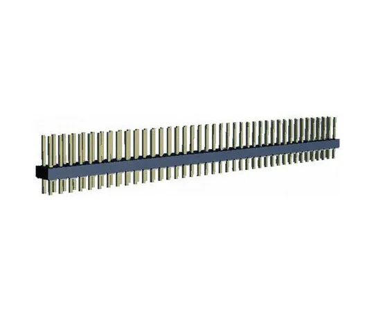 64-0383-49　TE Connectivity AMPMODU MOD II, 80 Way, 2 Row, Straight Pin Header　4-826632-0