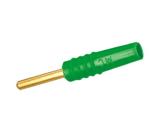 64-0568-03　Green Plug Banana Plug Solder 30 V ac, 60 V dc　22.2609-25
