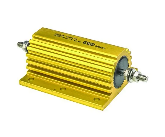 64-0406-32　TE Connectivity HSC200 Series Aluminium Ho***d Stud Wire Wound Panel Mount Resistor, 47Ω ±5% 200W　HSC20047RJ