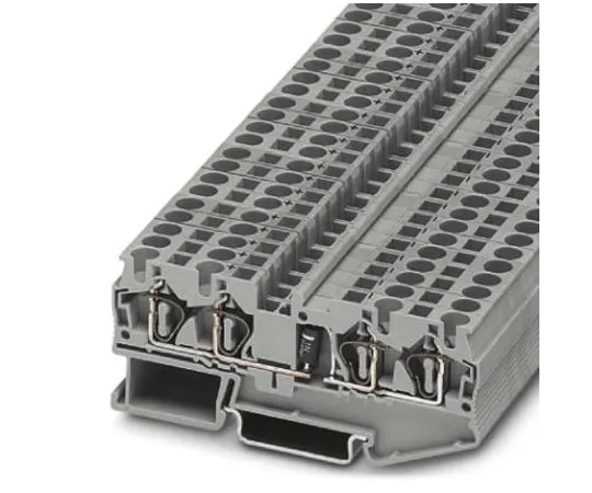 64-0636-88　Phoenix Contact, ST 4-QUATTRO-DIO 1N 5408/L-R Series , 800 V Spring Cage, Spring Cage Termination　3037782