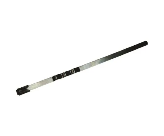 64-0487-35　RS PRO Cable Clamp Black Stainless Steel Cable Tie　743-6361