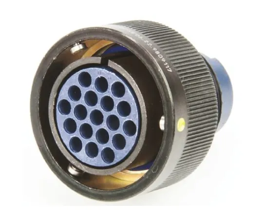 64-0592-61　AB Connectors ABCIRP Series Cable Mount Connector, 19 contacts Plug　ABCIRPSE06T2214SV0N