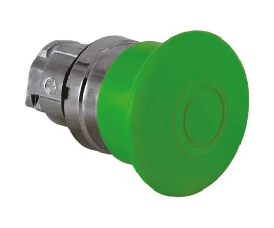 64-0497-30　Schneider Electric Harmony XB4 Series, Green Push Button Head, Spring Return, 22mm Cutout　ZB4BW633