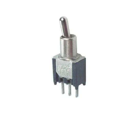 64-0375-09　TE Connectivity Single Pole Double Throw (SPDT) Toggle Switch, Latching, PCB　1825219-3