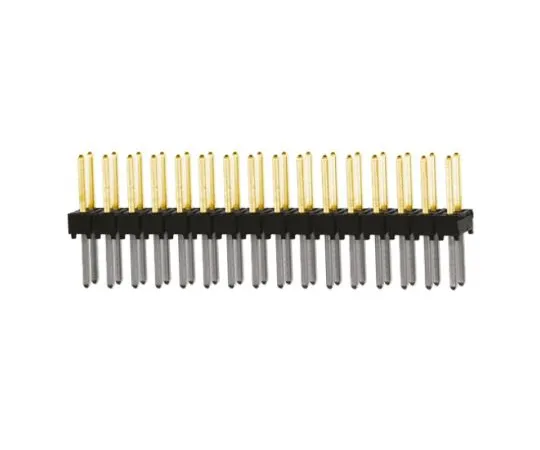 64-0591-07　Samtec TSW, 32 Way, 2 Row, Straight Pin Header　TSW-116-08-L-D