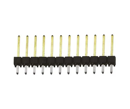 64-0590-98　Samtec TSW, 12 Way, 1 Row, Straight Pin Header　TSW-112-14-L-S