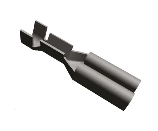 64-0578-07　TE Connectivity FASTIN-FASTON .110 Series Crimp Receptacle, 2.79 x 0.51mm, 0.3mm² to 0.6mm², 22AWG to 20AWG, Tin Plated　160366-2