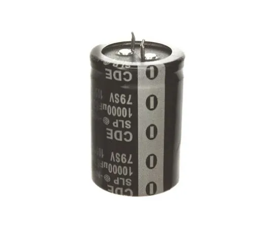 64-0487-46　Cornell-Dubilier 2200μF 63V dc Aluminium Electrolytic Capacitor, Through Hole 25 (Dia.) x 30mm +105°C 25mm 10mm　SLP222M063C3P3