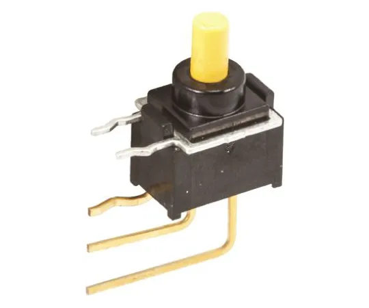 64-0559-11　Copal Electronics Push Button Switch 0.4 VA @ 28 V dc Momentary PCB Single Pole Double Throw (SPDT)　FP1F-4M-Z