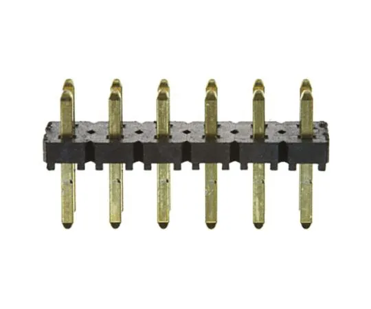 64-0581-44　Samtec Flex Stack TLW, 12 Way, 2 Row, Straight Pin Header　TLW-106-05-G-D