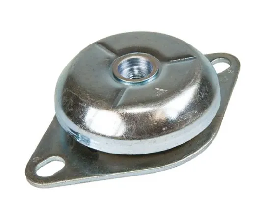 64-0402-60　FIBET M12 Zinc Plated Steel Anti Vibration Mount CFBMS833512M 180daN Compression Load ,83mm dia. Natural Rubber　CFBMS833512M