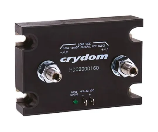 64-0635-56　Sensata / Crydom 160 A Solid State Relay, DC, Panel Mount, 48 V dc Maximum Load　HDC60D160