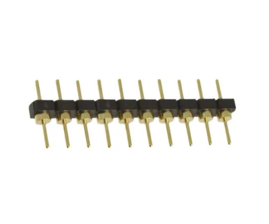 64-0589-68　Samtec BBL, 10 Way, 1 Row, Straight Pin Header　BBL-110-G-F