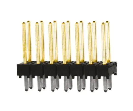 64-0590-72　Samtec TSW, 14 Way, 2 Row, Straight Pin Header　TSW-107-14-L-D