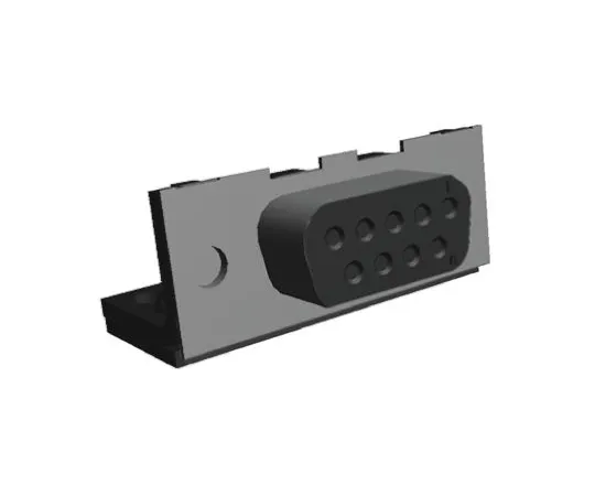 64-0375-94　TE Connectivity Amplimite HD-20 Series, 9 Way Right Angle Through Hole Eurostyle PCB D-Sub Connector Socket, 2.74mm　5-106505-2