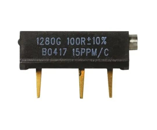 64-0570-22　Vishay Foil Resistors 26 Turn Potentiometer with a 2.79 mm Dia. Shaft, 10kΩ, ±10%, 0.75W Y005610K0000K0L　Y005610K0000K0L