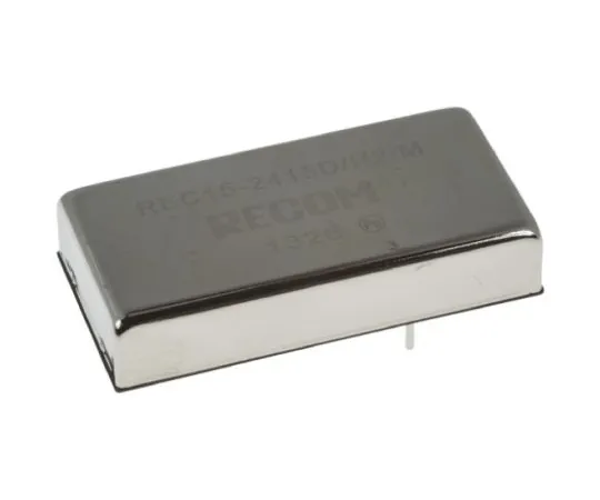 64-0638-60　Recom REC15 15W Isolated DC-DC Converter Through Hole, Voltage in 18 → 36 V dc, Voltage out ±15V dc　REC15-2415D/H2/M