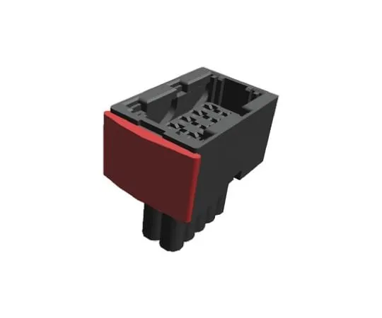 64-0436-12　TE Connectivity Junior Power Timer Series, 2 Row 10 Way Cable Mount Socket Housing　1-963214-1