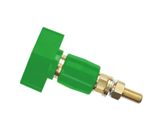 64-0517-83　Schutzinger 4mm Green Terminal Post, 1kV, 200A, M12 x 1 Thread　POL 201 / GN