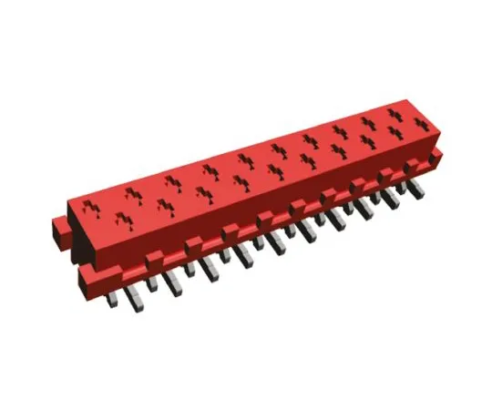 64-0535-04　TE Connectivity Micro-MaTch Series 1.27mm Pitch 20 Way 2 Row Straight PCB Socket, Surface Mount, Solder Termination　2-188275-0