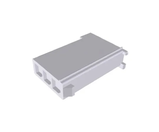 64-0401-01　TE Connectivity Mini-Universal MATE-N-LOK Female Connector Housing, 4.2mm Pitch, 3 Way, 1 Row　172344-1