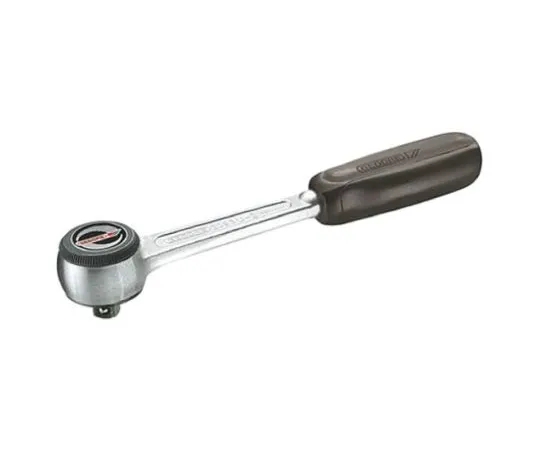 64-0618-83　Gedore 1/4 in Socket Wrench, Square Drive With Non-Slip Handle　2093 U-3