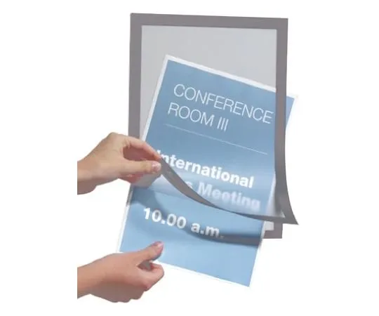 64-0436-93　Durable A4 Document Display, Silver　4872-23