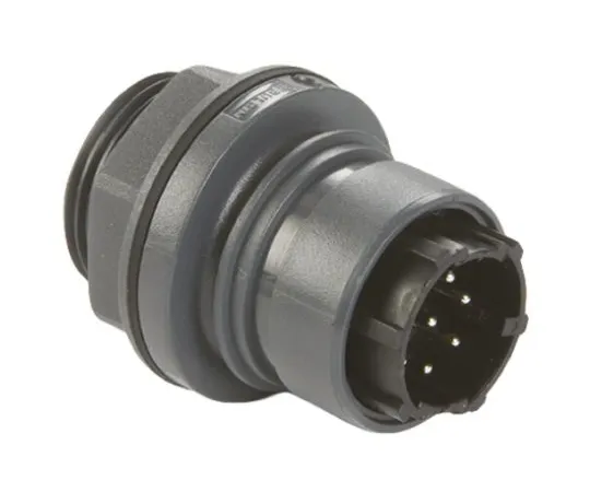 64-0583-27　Bulgin Buccaneer 6000 Series Panel Mount Connector, 8 contacts Plug　PXP6012/08P/CR