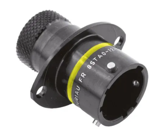64-0547-65　Souriau 8STA Series Panel Mount Connector, 10 contacts Socket　8STA01298PA
