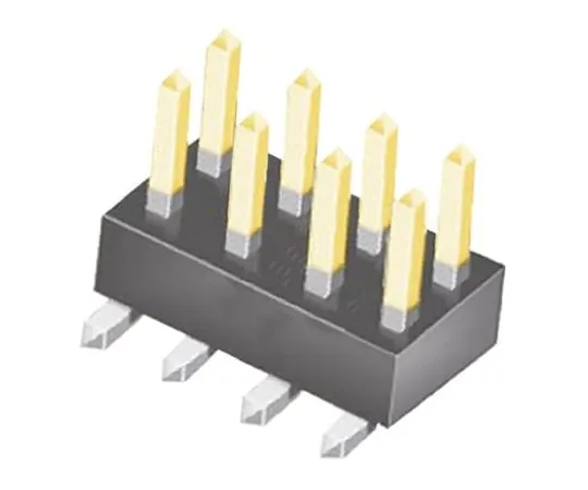 64-0582-16　Samtec TSM, 8 Way, 2 Row, Straight Pin Header　TSM-104-01-L-DV