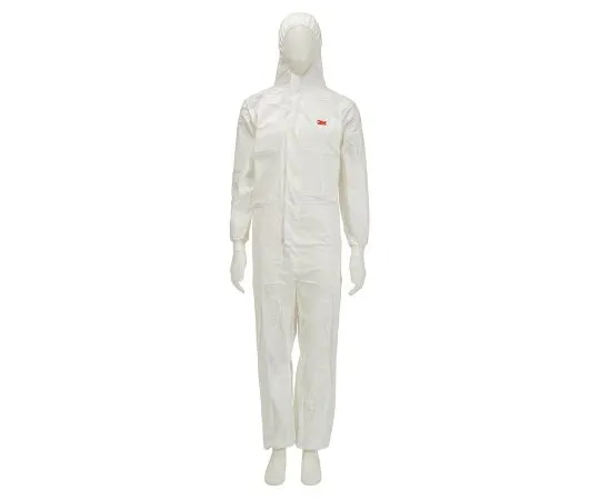 64-0451-38　3M 4545 XL White Reusable Coverall, XL　4545 XL