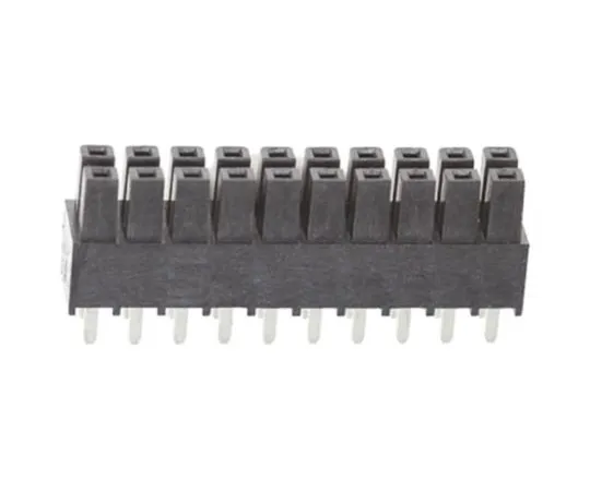 64-0593-55　Samtec IPS1 Series 2.54mm Pitch 20 Way 2 Row Straight PCB Socket, Through Hole, Through Hole Termination　IPS1-110-01-L-D