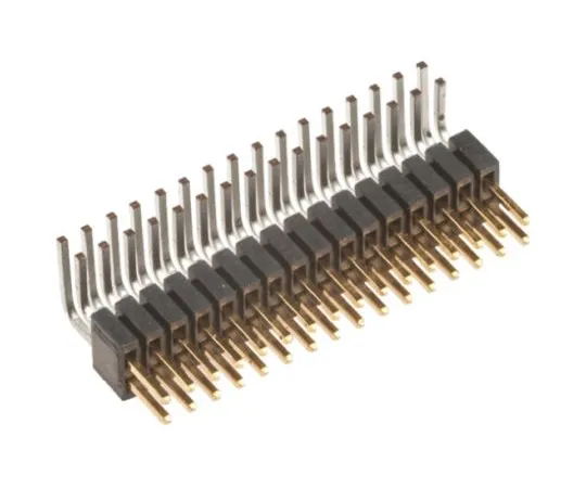 64-0593-48　Samtec FTSH, 32 Way, 2 Row, Right Angle Pin Header　FTSH-116-01-L-D-RA