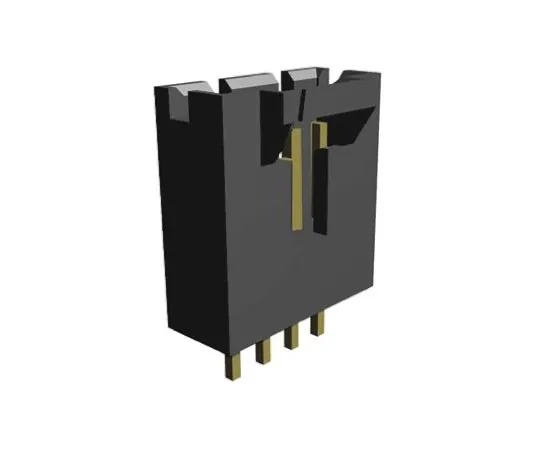 64-0384-89　TE Connectivity AMPMODU MTE, 5 Way, 1 Row, Straight PCB Header　5-104362-4