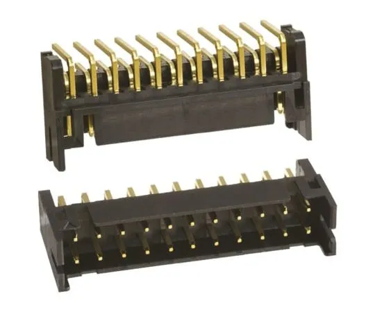 64-0640-91　Hirose DF11, 22 Way, 2 Row, Right Angle PCB Header　DF11-22DP-2DS(52)