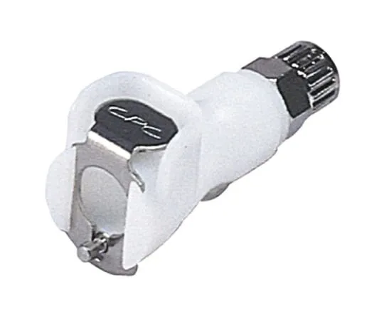 64-0572-09　Straight Male Hose Coupling Coupling Body - Valved, Ferruleless Poly Tube Fitting, Acetal　PLCD130-04