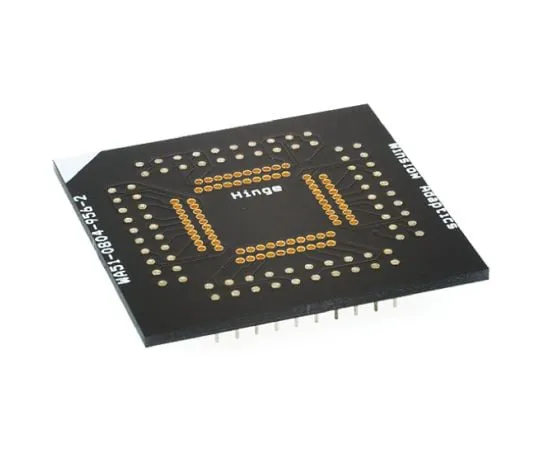 64-0478-49　Winslow Straight 0.5 mm, 2.54 mm Pitch IC Socket Adapter, 100 Pin Female QFP to 100 Pin Male PGA　WA51-1004-809-NOSKTRC