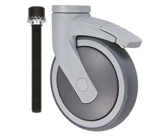 64-0435-39　Tente Stem Swivel Castors 5377 PJP 150 P30-13 (Levina) , 100kg, Rubber tyres　5377 PJP 150 P30-13 (Levina)