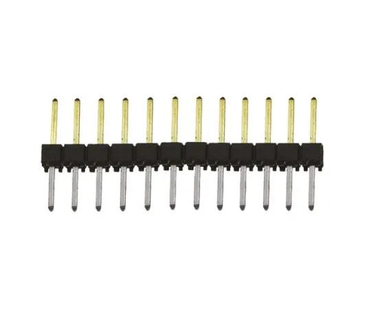 64-0590-96　Samtec TSW, 12 Way, 1 Row, Straight Pin Header　TSW-112-08-L-S