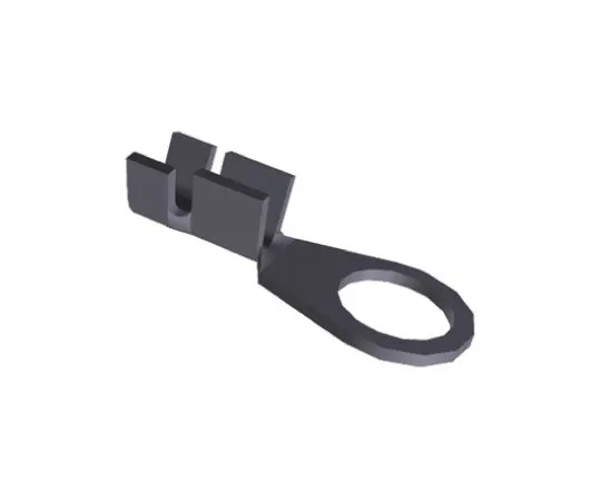 64-0379-42　TE Connectivity Uninsulated Crimp Ring Terminal, M6 Stud Size, 0.8mm² to 2.1mm² Wire Size　160337-2