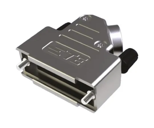 64-0577-52　TE Connectivity ADK Series ABS Right Angle D-sub Connector Backshell, 25 Way, Strain Relief　2-2198618-5