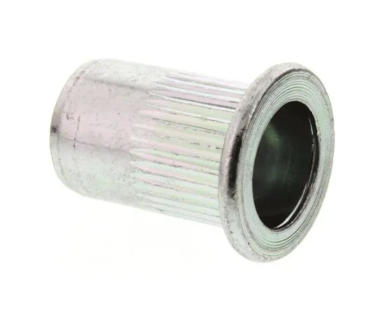 64-0600-07　16.3mm Plain M8 Steel Tubular Rivet, 10.9mm diameter, 0.5 → 3 mm Thickness　PSZFON-0830
