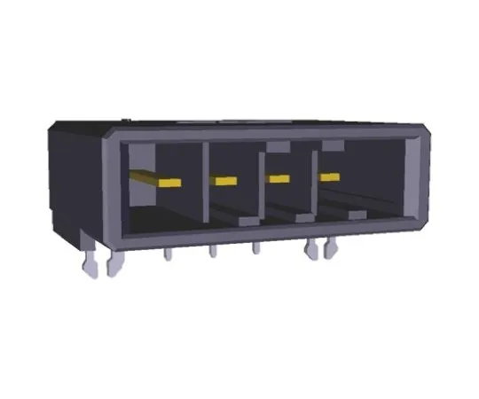 64-0390-20　TE Connectivity Dynamic 3000, 4 Way, Right Angle PCB Header　1-179277-2