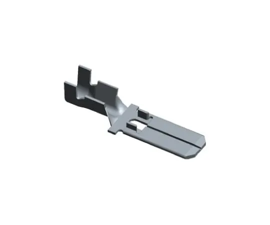 64-0393-57　TE Connectivity FASTON .250 Series Crimp Tab Terminal, 2mm² to 3.37mm², 14AWG to 12AWG, 2.9 x 3.8mm Tin Plated　170341-3